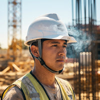 Ultimate Solar Cooling Safety Helmet for Outdoor Workers
