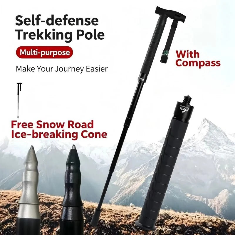 Krushop™ GS183 FOX Telescopic Hiking & Self-Defense Baton