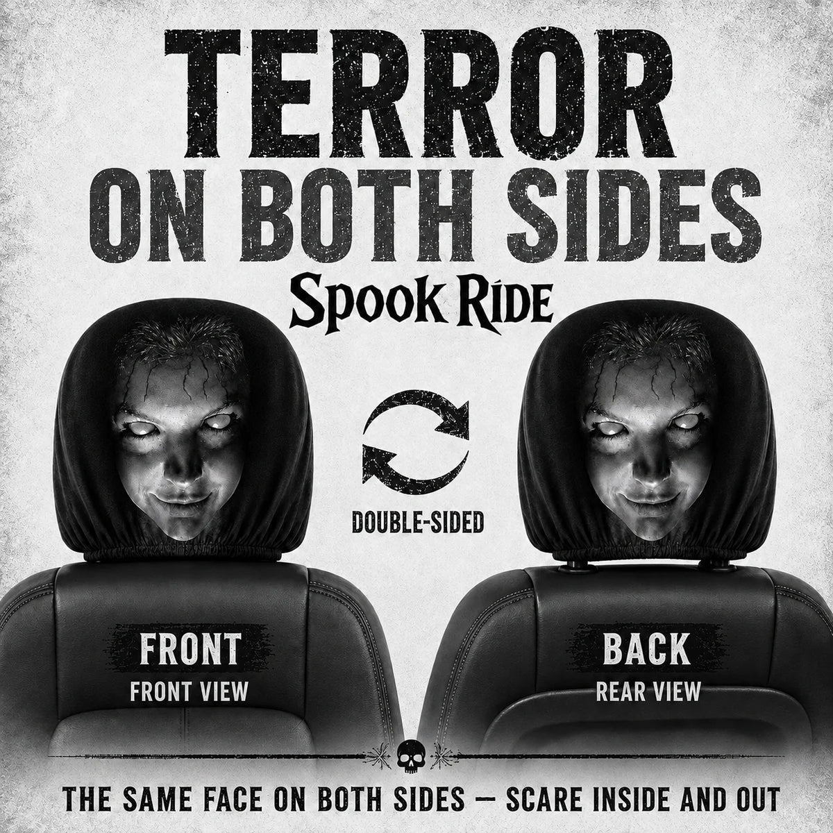 Krushop™ Double-Sided Terror Headrest