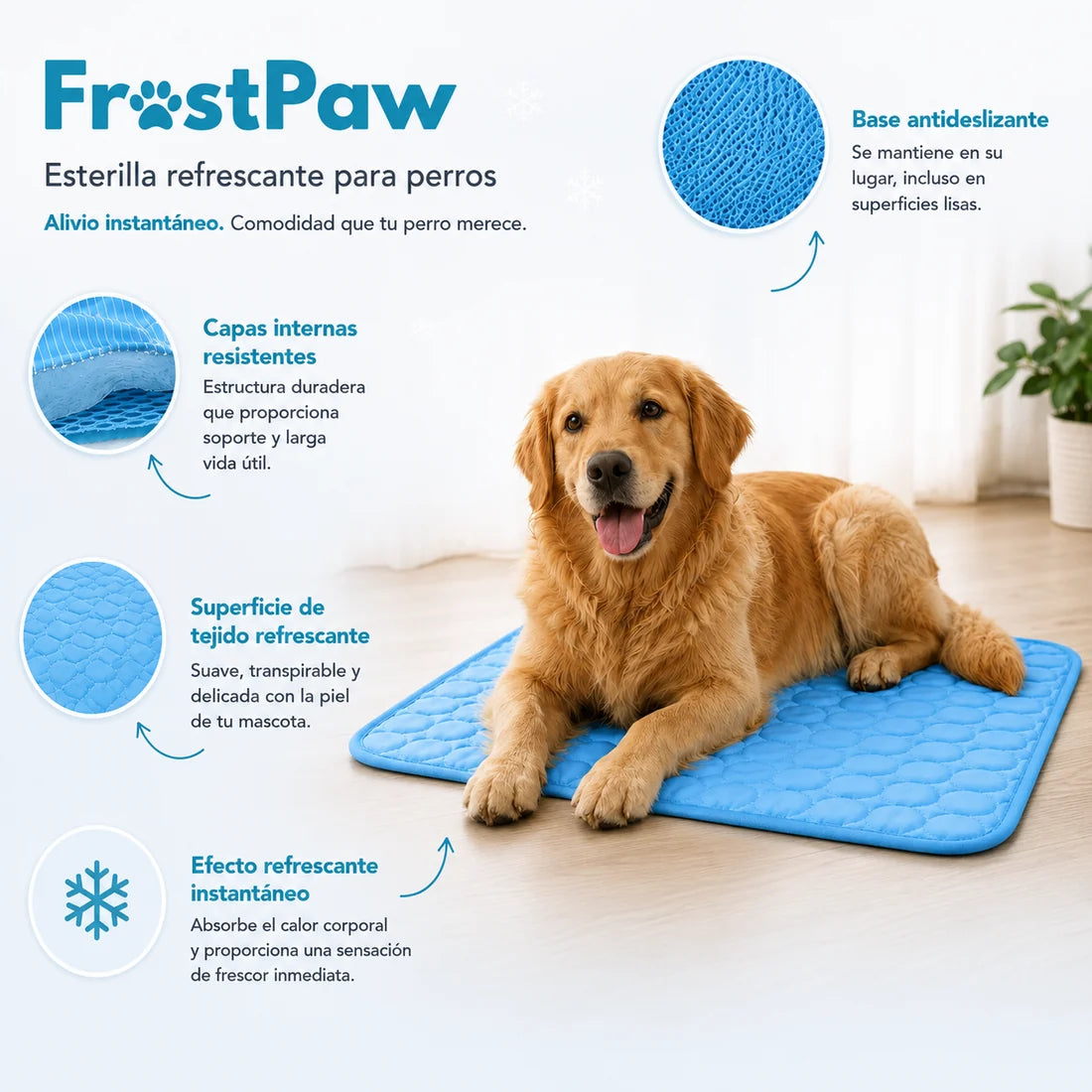 Krushop™ FrostPaw Self-Cooling Dog Pad