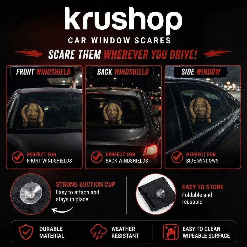 Krushop™ Prank Passenger Car Window Decor