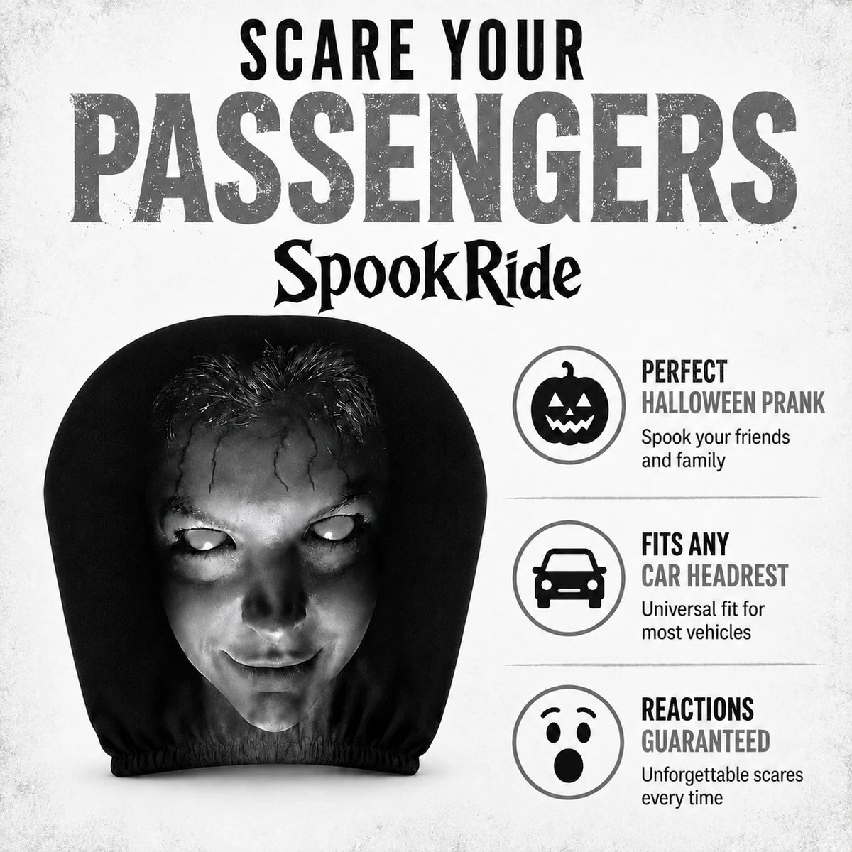 Krushop™ Double-Sided Terror Headrest