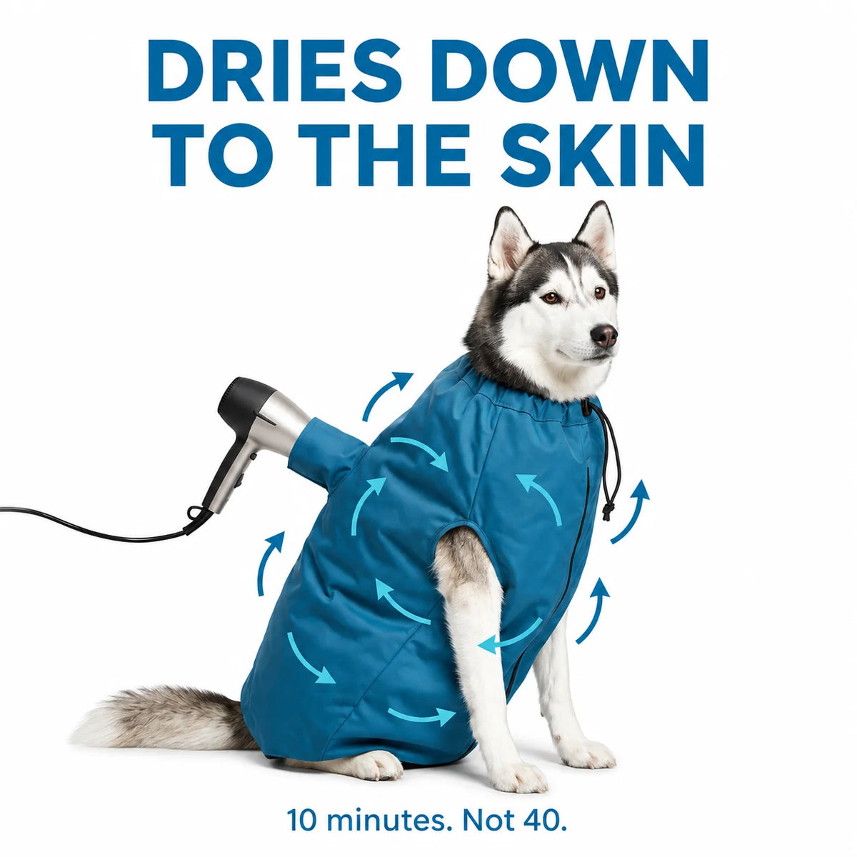 Krushop™ Hands-Free Dog Drying Bag