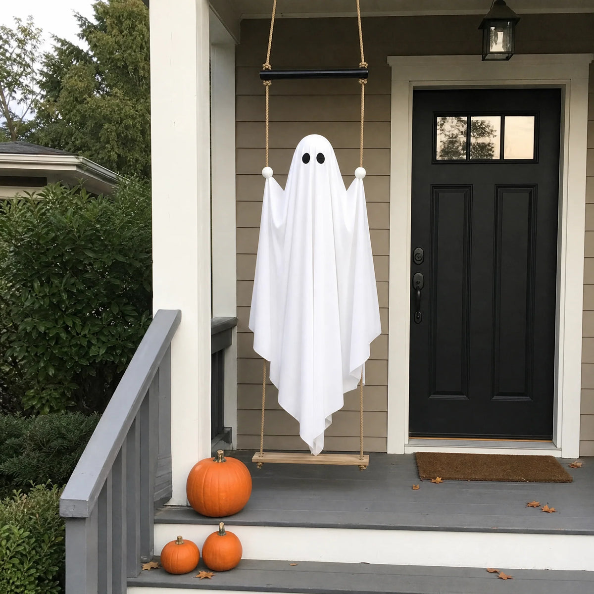 Krushop™ Swinging Ghost Bench Halloween Decor