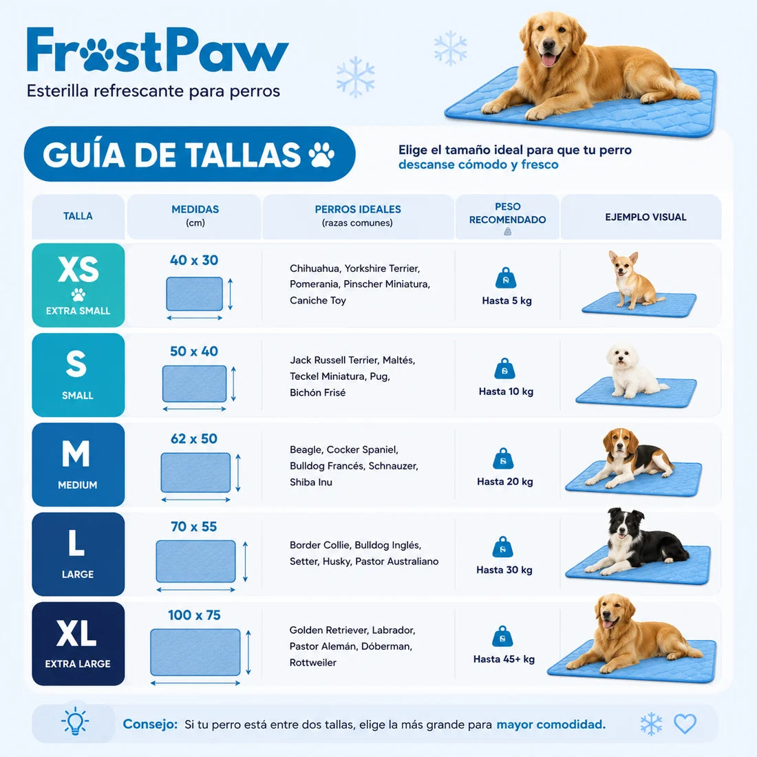 Krushop™ FrostPaw Self-Cooling Dog Pad