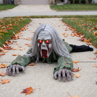 Krushop™ Life-Size 106cm Crawling Zombie Halloween Decor